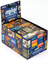 Mini puzzle Professor Puzzle din 50 de piese - Mini capodopere, sortiment
