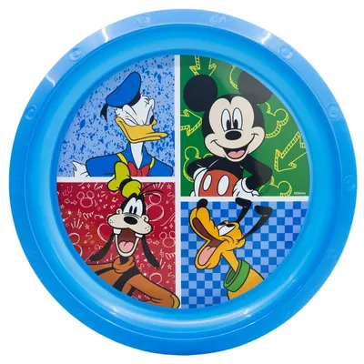 Farfurie din polipropilenă Stor - Mickey Has Fun
