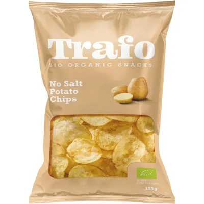 Set 2 x Chipsuri Bio fara Sare, 125 g, Trafo