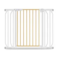 Poarta de siguranta Lionelo prin presiune Truus Slim 105 cm gri deschisnatur