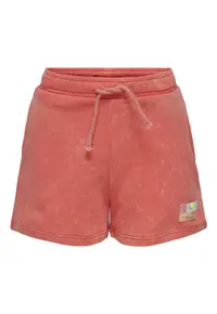 Pantaloni scurti sport fete 15347958 - Bumbac organic/Poliester - Portocaliu - Portocaliu