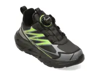 Pantofi sport GRYXX negri, WD012, din piele ecologica