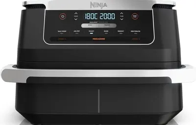 Friteuză cu aer cald Ninja - FlexDrawer, AF550EU, 2470W, 6,6 l, neagră