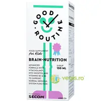 Brain Nutrition pentru Copii cu Gust de Capsuni 150ml Secom,