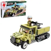 Constructor Qman - Mașină blindată, 113 piese