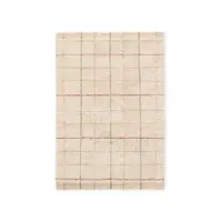 Covor crem lavabil, țesut manual din bumbac 90x130 cm Color Lines – Lorena Canals
