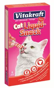Vitakraft Snacks Pisica Liquid Vita/Inulina 6 X 15 g
