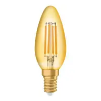 Bec LED Osram Vintage 1906 CLAS B, E14, 4W (35W), 410 lm, lumina calda (2400K), cu filament