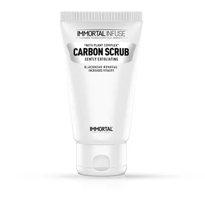 Scrub exfoliant fata - IMMORTAL - carbon - 150 ml