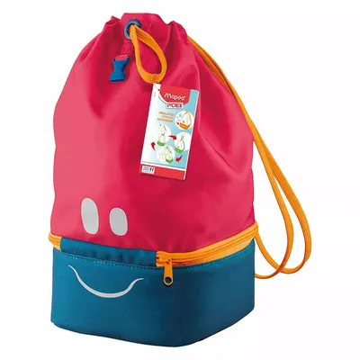 Rucsac termoizolant, 36x18.5x18.5 cm, Maped Picnik Concept Kids Collection, rosu