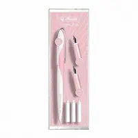 Stilou my.pen Style caligrafie + 3 penite, dimensiune 0,9/1,4/1,9 roz