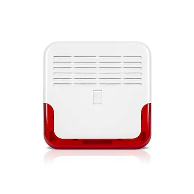 Sirena stroboscopica de exterior Satel SD-6000 R, avertizare acustica, 120 dB, LED, tamper