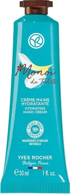 Yves Rocher Monoi Cremă de mâini, 30 ml
