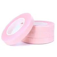 Bandă floristică - Roz (set 12 role) 1.2cm x 27m