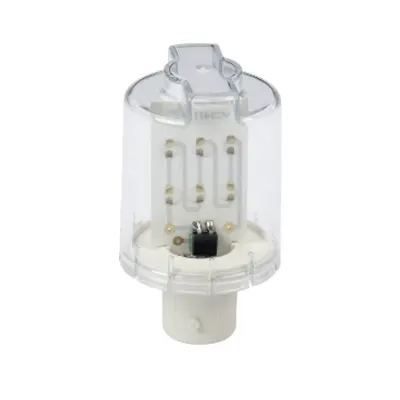 bec cu LED portocaliu, INTERMITENT, foarte luminos LED BULB 24 V