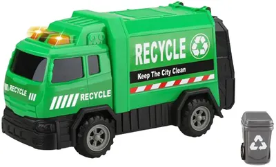 Jucărie pentru copii Felyx Toys - Camion de gunoi cu lumini și sunete