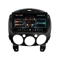 Navigatie 2K Mazda 2 (2007-2014), Android, S-Quadcore 4GB RAM + 64GB ROM, 9.5 Inch - AD-BGS90042K+AD-BGRKIT325