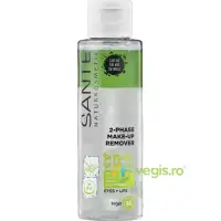 Demachiant Bifazic Bio pentru Ochi si Buze cu Aloe Vera si Castravete 110ml