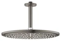 Dus fix Grohe Rainshower Cosmopolitan 310 26067AL0, 1/2 inch, montare pe tavan, 310 mm, 1 pulverizare, anti-calcar, mat, Hard Graphite