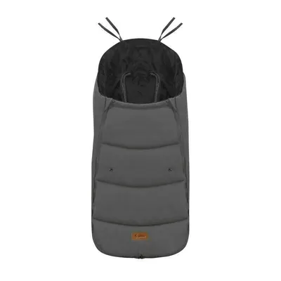 Sac de iarna pentru carucior Jane Dart Coal, universal, material exterior hidrofug, 13x45x93 cm