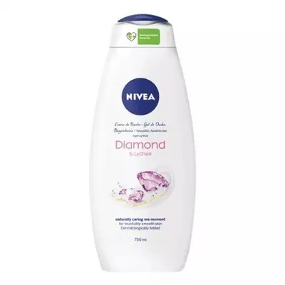 Gel de dus 2 in 1 Diamond & Lychee, 750 ml, Nivea Engros