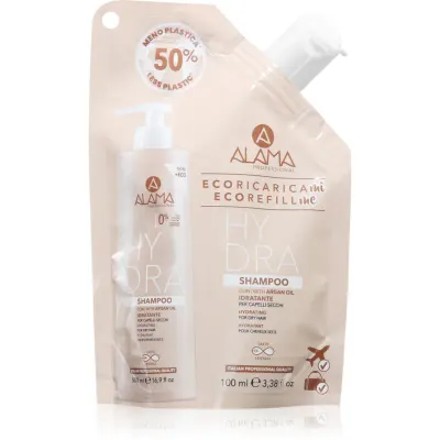 Alama Professional Hydra Shampoo sampon hidratant Eco Refill 100 ml