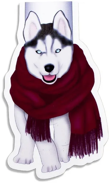Separator magnetic pentru cărți Next Lit - Husky Hug