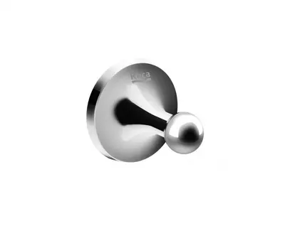 Agatatoare Roca Classica A816808001, montare pe perete, fixare ascunsa, metal, Crom