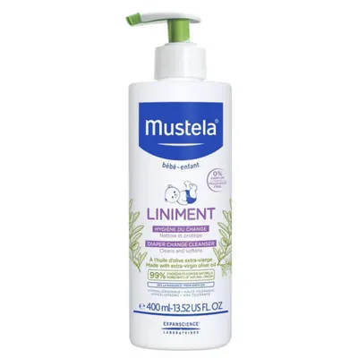 Lotiune de curatare pentru zona scutecului LINIMENT, Mustela | 500 ml