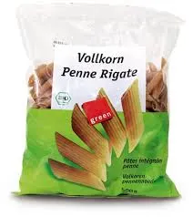 Penne bio, integrale, 500 g, Green