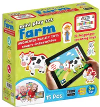 Jagu Talking Toys Set - Fermă, 15 piese