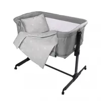 Set lenjerie pat 5 piese Eva bumbac ranforce Little Bear Grey
