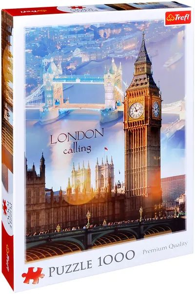 Puzzle Trefl din 1000 de piese - Londra in zori