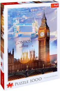 Puzzle Trefl din 1000 de piese - Londra in zori