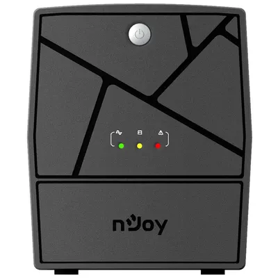 UPS NJOY Keen 1000, 1000 VA/600W, Line-interactive, 4 Prize Schuko cu Protectie, Repornire Automata, Reglaj Automat al Tensiunii UPLI-LI100KE-CG01B