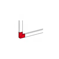 Unghi plan 90° - pentru capac flexibil DLP trunking 50x105 cu 65 mm capac