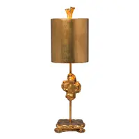 Veioza Cross 1 Light Table Lamp – Gold Leaf