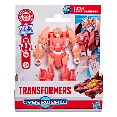 Figurina transformabila, Transformers, Cyberworld, Cyber Changers, Elita-1, G1049
