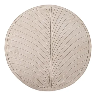 Covor pentru exterior și interior bej rotund ø 120 cm Nova 1204 – Ayyildiz Carpets