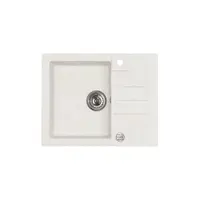 Chiuveta bucatarie compozit mica alb mat Alveus rock 30