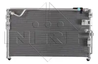 Condensator climatizare potrivit HYUNDAI GALLOPER II 2.5D 2.6D 3.0 08.98-12.03