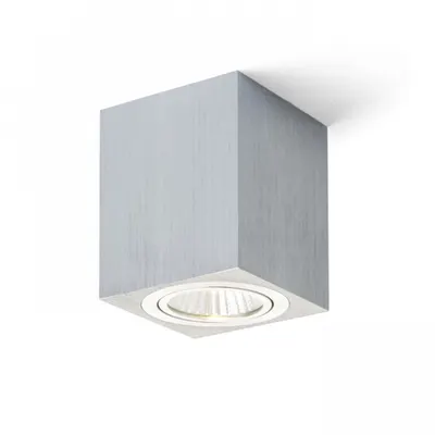 MAYO SQ Plafoniera directional aluminiu periat 230V/700mA LED 9W 36° 2700K