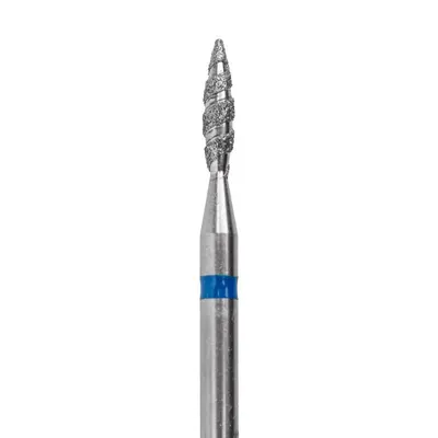 Capat freza diamant - flacara Tornado medie 2x8mm - #142