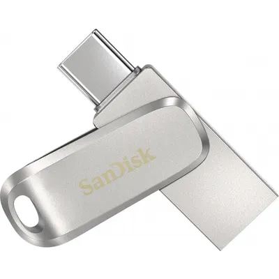 Memorie Externa USB-A 3.2 / USB-C SanDisk Ultra Luxe Dual Drive, 128Gb SDDDC4-128G-G46