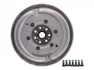 Volanta (cu kit de suruburi; cu placa de reglare a frecarii; fara rulment de ghidare; zgarieturi pe roata) potrivit RENAULT MEGANE II, SCENIC II 2.0 05.04-03.09