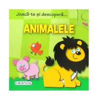 Joacă-te și descoperă... Animalele - Board book - ***