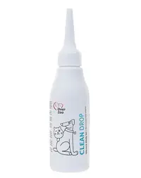 OVER ZOO Clean Drop soluție îndepărtare pete lacrimi câini și pisici 60 ml