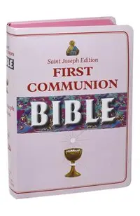 New Catholic Bible -- Med. Print Dura Lux (Girl Communion)