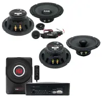 Pachet Difuzoare Auto cu subwoofer Mercedes-Benz C Class W202 1993-2000 ESB 1000 340 W