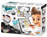 Buki 3 în 1 Creative Set - Tabletă cu instrumente de desenat